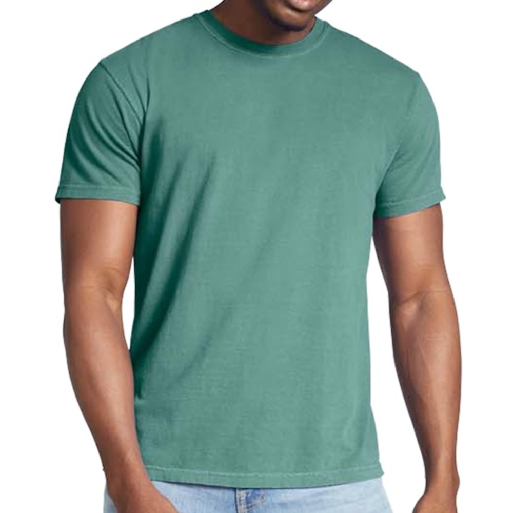 Comfort Colors Classic Green Unisex Heavyweight Short Sleeve Basic T-Shirt